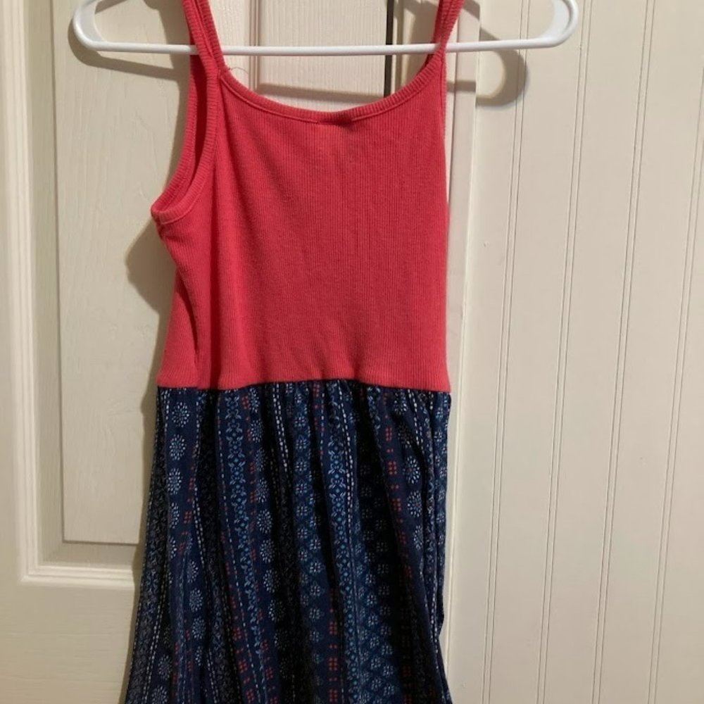 Pink & Violet Pink & Blue Dress